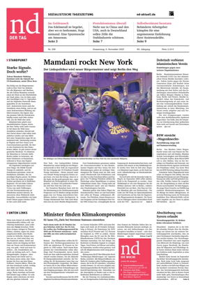 Cover of Neues Deutschland