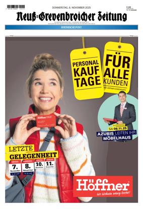 Cover of Neuss-Grevenbroicher Zeitung Neuss