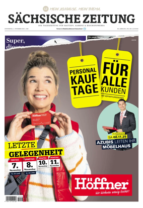 Cover of Sächsische Zeitung (Bautzen- Bischofswerda)