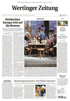 Cover of Wertinger Zeitung