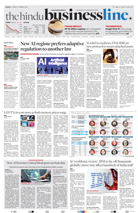 Cover of BusinessLine (Kolkata)