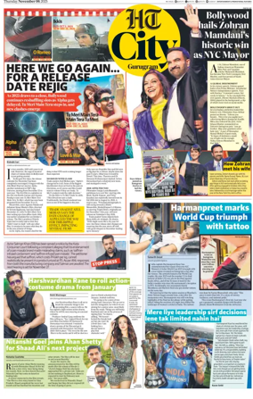 Cover of Hindustan Times (Gurgaon) - City