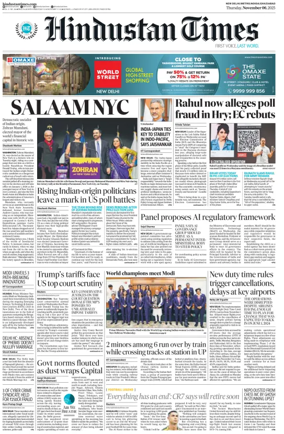 Cover of Hindustan Times ST (Noida)