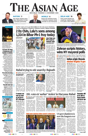 Cover of The Asian Age