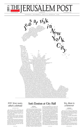 Cover of Jerusalem Post