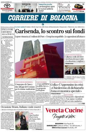 Cover of Corriere di Bologna