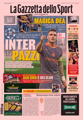 Cover of La Gazzetta dello Sport - Romana