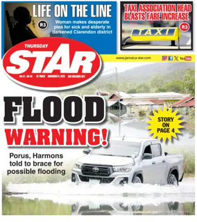 Cover of The Star (Jamaica)