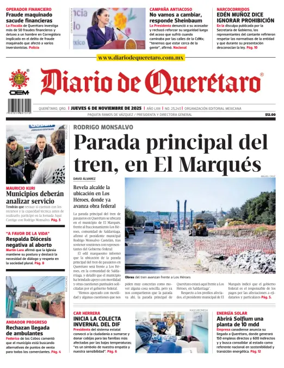 Cover of Diario de Queretaro