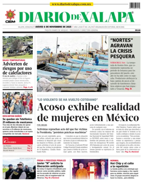 Cover of Diario de Xalapa