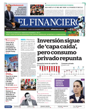 Cover of El Financiero