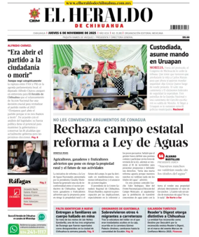 Cover of El Heraldo de Chihuahua