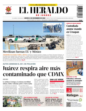 Cover of El Heraldo de Juarez