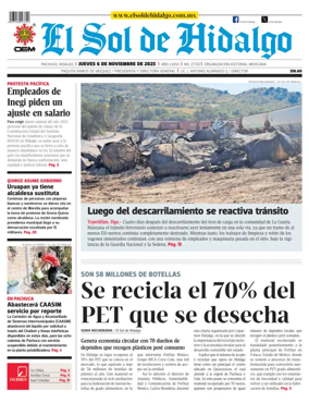 Cover of El Sol de Hidalgo