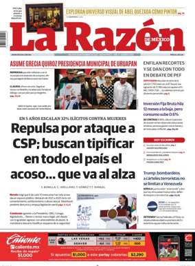 Cover of La Razón de México