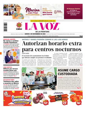 Cover of La Voz de la Frontera