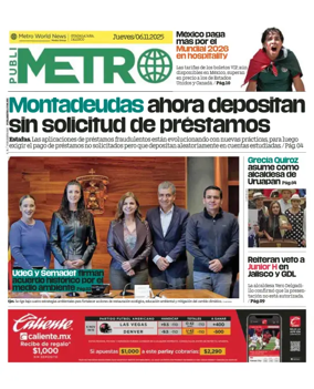 Cover of Publimetro Guadalajara