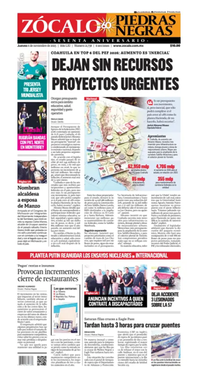 Cover of Zócalo Piedras Negras