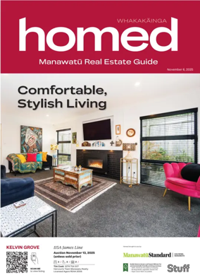 Cover of Homed Manawatu Standard