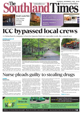 Cover of The Southland Times