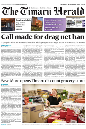 Cover of The Timaru Herald