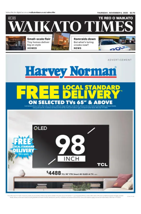 Cover of Waikato Times