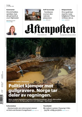 Cover of Aftenposten