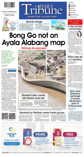 Cover of Daily Tribune (Philippines)