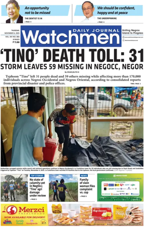 Cover of Watchmen Daily Journal