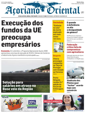 Cover of Acoriano Oriental