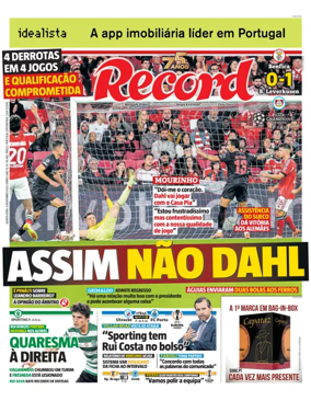 Cover of Record (Portugal)