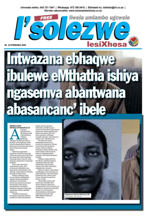 Cover of Isolezwe lesiXhosa