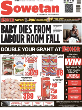 Cover of Sowetan