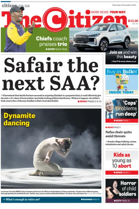 Cover of The Citizen (Gauteng)