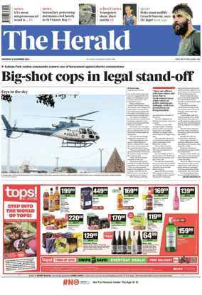 Cover of The Herald (South Africa)