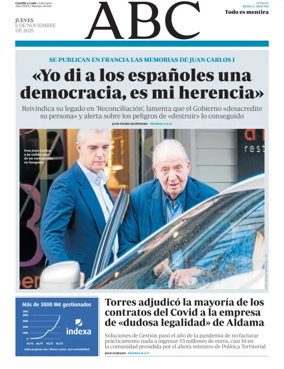 Cover of ABC (Castilla y León)