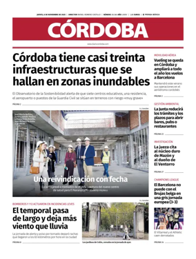 Cover of Diario Córdoba
