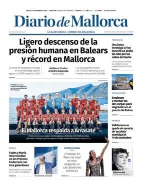 Cover of Diario de Mallorca