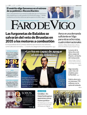 Cover of Faro de Vigo