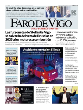 Cover of Faro de Vigo (Deza/Tabeiros-Montes)