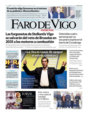 Cover of Faro de Vigo (Ourense)