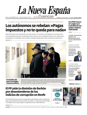 Cover of La Nueva España (Cuencas)