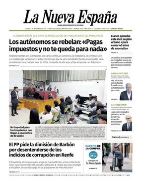 Cover of La Nueva Espana (Oriente)