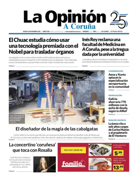 Cover of La Opinion de A Coruna