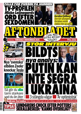 Cover of Aftonbladet