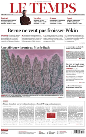 Cover of Le Temps