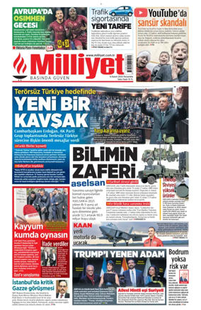 Cover of Milliyet