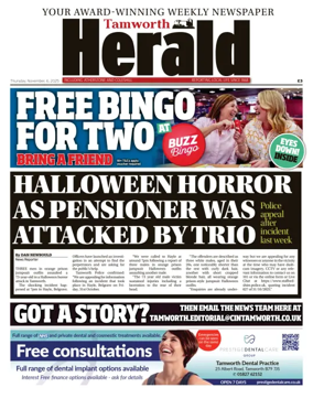 Cover of Atherstone & Coleshill Herald