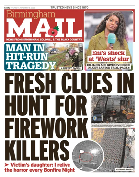Cover of Birmingham Mail