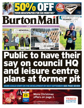 Cover of Burton Mail